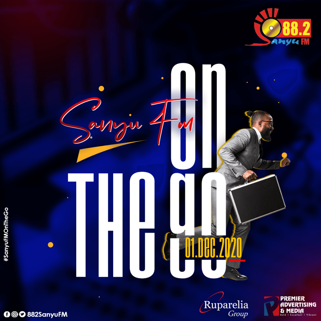 Sanyu FM 88.2 on the go